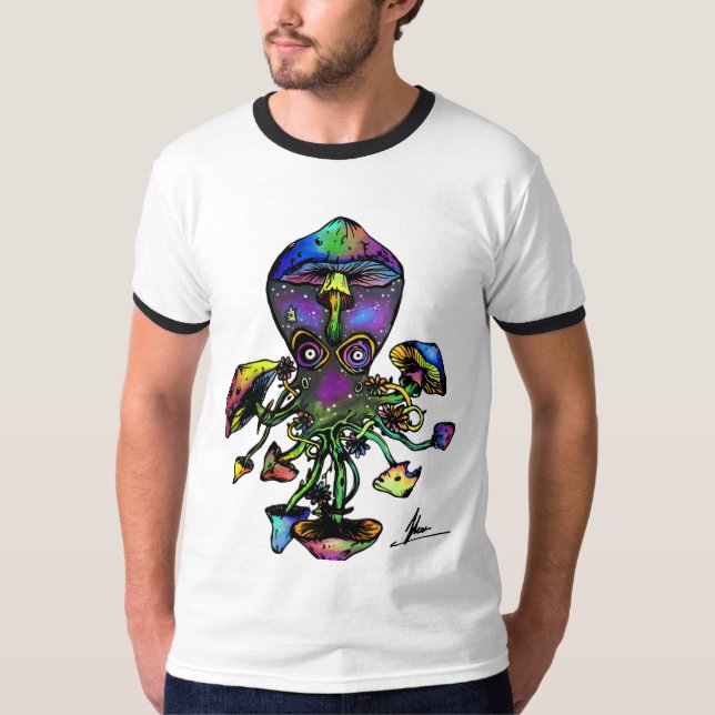 T-shirt Pièce en t d'Octoshroom (Devant)