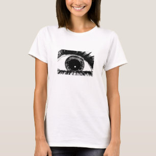 T-shirt Pièce en t d'oeil