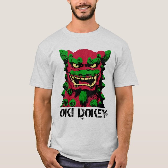 T-shirt Pièce en t d'Oki Dokey Shisa (Devant)