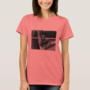 T-shirt pièce en t d'orang-outan