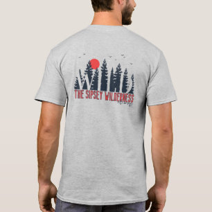 T-shirt Pièce en t double face de région sauvage SAUVAGE