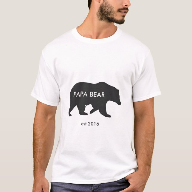 T-shirt Pièce en t d'ours de papa (Devant)