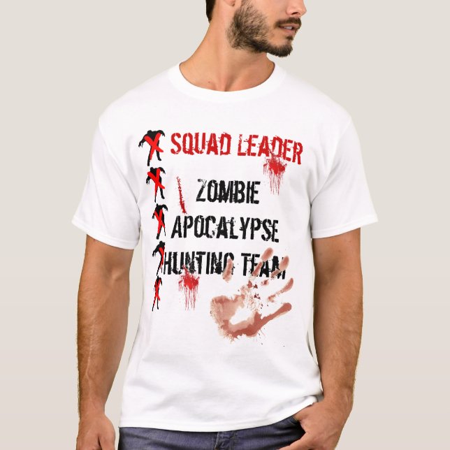 T-shirt Pièce en t du Chef de peloton (Devant)