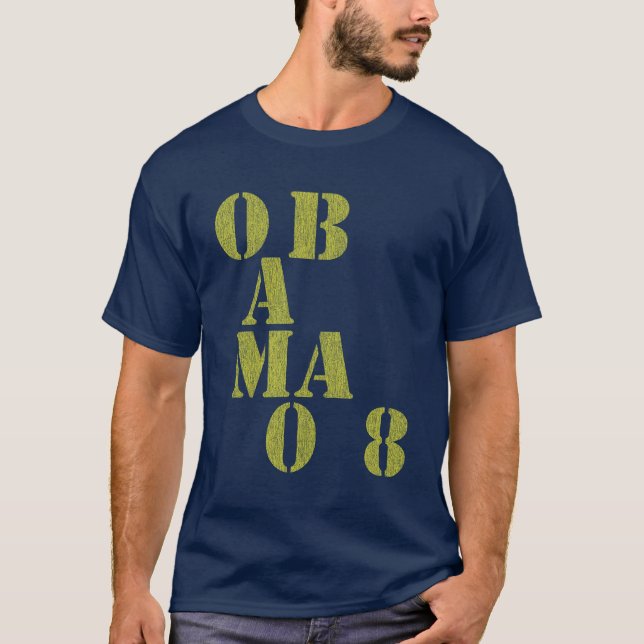 T-shirt Pièce en t du code des hommes (Devant)