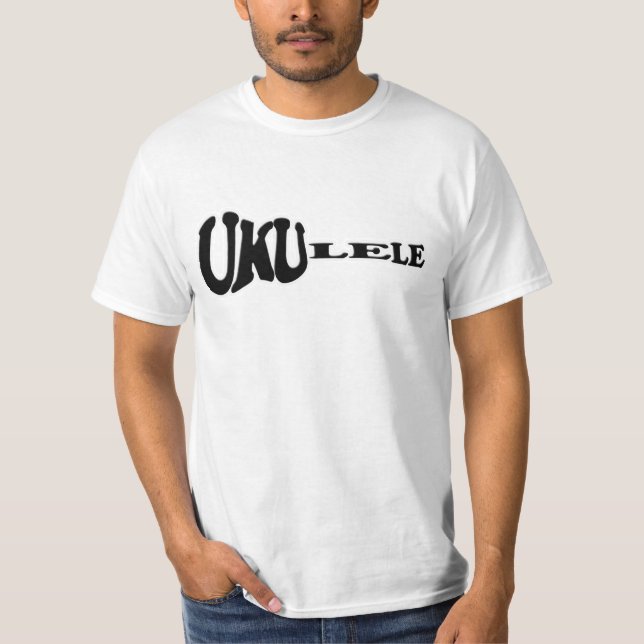 T-shirt Pièce en t d'ukulélé (Devant)