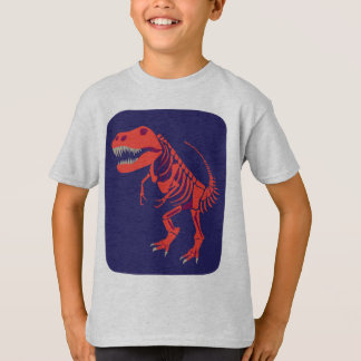 T-shirt Pièce en t d'un rouge ardent de T-Rex