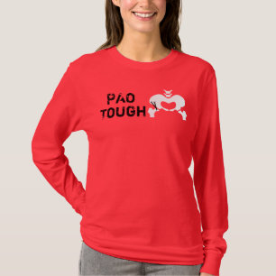 T-shirt Pièce en t dure de douille de PAO longue