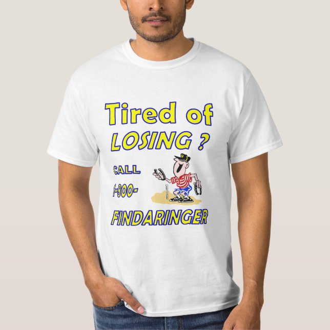 T-shirt Pièce en t en fer à cheval de valeur de tangage (Devant)