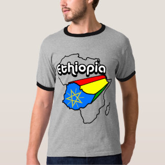 T-shirt Pièce en t éthiopienne de fierté