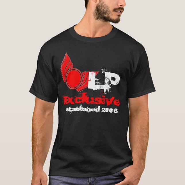 T-shirt Pièce en t exclusive de jet de LP (Devant)
