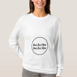 T-shirt Pièce en t faite sur commande des textes de