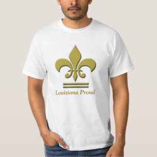 T-shirt Pièce en t fière de valeur de la "Louisiane"