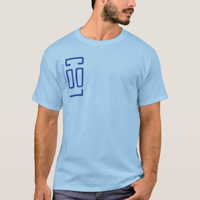 T-shirt Pièce en t FRAÎCHE droite (Devant)