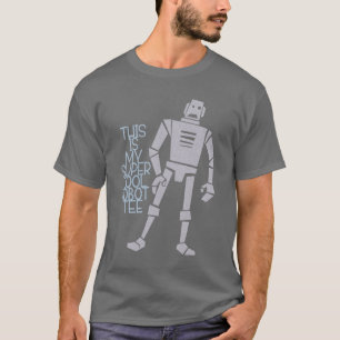 T-shirt Pièce en t fraîche superbe de robot