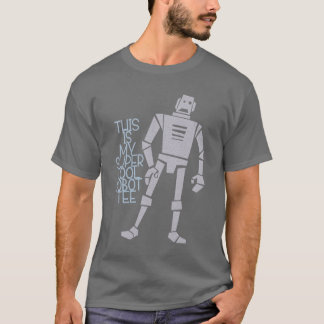 T-shirt Pièce en t fraîche superbe de robot