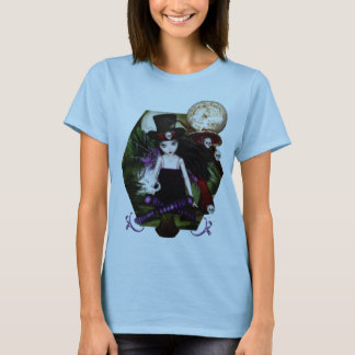 T-shirt pièce en t gothy de fae-