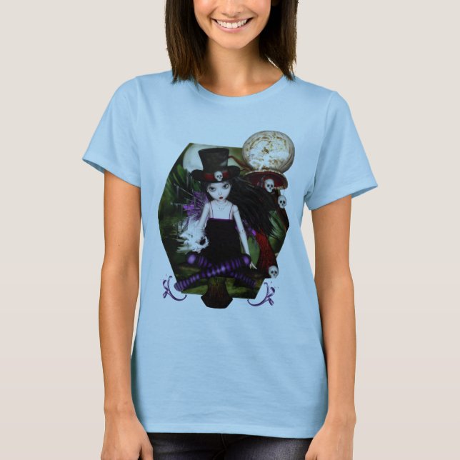 T-shirt pièce en t gothy de fae- (Devant)