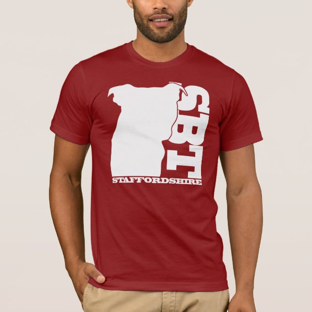 T-shirt Pièce en t graphique de SBT - bull-terrier du (Devant)