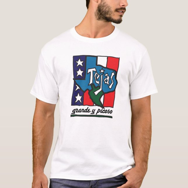 T-shirt Pièce en t graphique de "Tejas" (Devant)