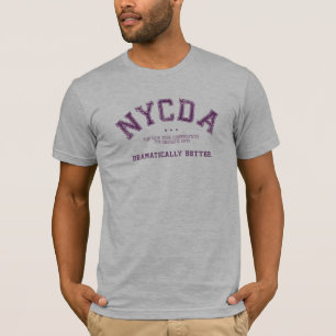 T-shirt Pièce en t grise d'hommes de NYCDA Heather