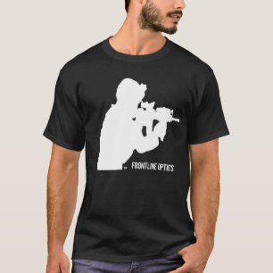 T-shirt Pièce en t-Infanterie d'OPTIQUE de LIGNE DU FRONT