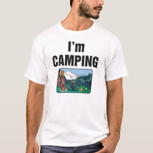 T-shirt PIÈCE EN T je campe