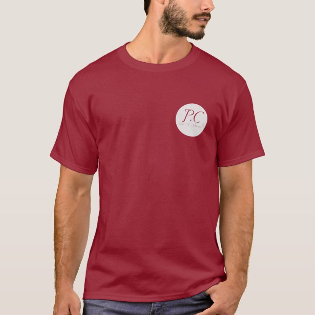 T-shirt Pièce en t marron de parité (Devant)