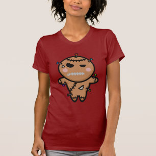 T-shirt Pièce en t mignonne de dames de poupée de vaudou