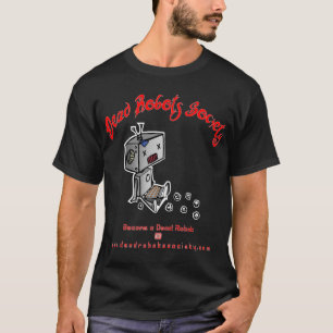 T-shirt Pièce en t morte originale de robot
