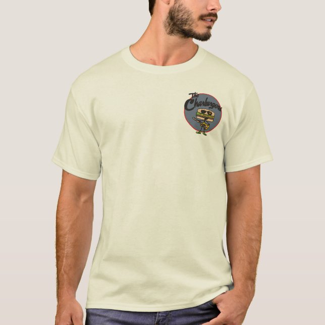 T-shirt Pièce en t naturelle de SpaceCad (Devant)