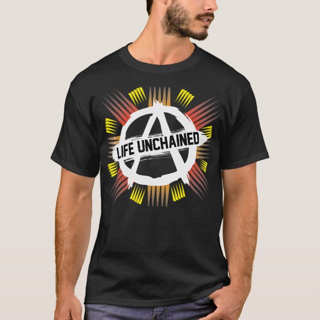 T-shirt Pièce en t noire d'Anarchapulco (Devant)