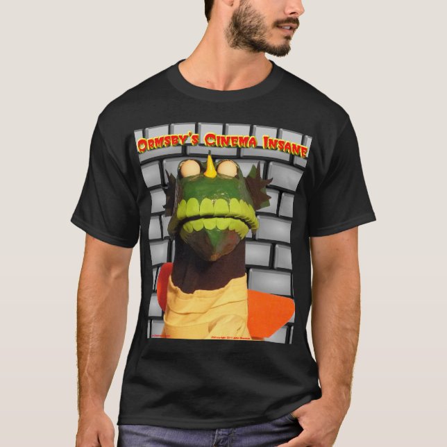 T-shirt Pièce en t noire d'Ormsby (Devant)