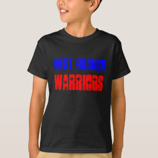 T-shirt Pièce en t occidentale de la jeunesse de guerriers