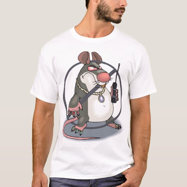 T-shirt Pièce en t originale du Jersey d'Anti-Pif (Devant)