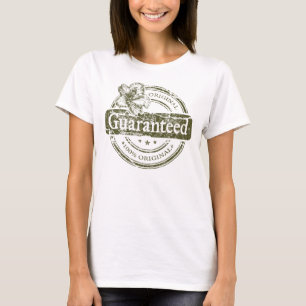 T-shirt Pièce en t originale "garantie" tropicale de cru