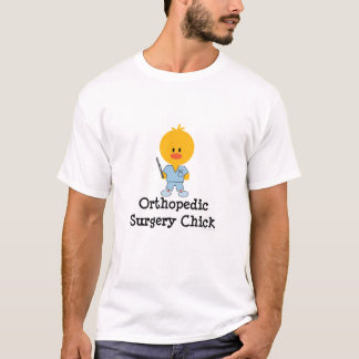 T-shirt Pièce en t orthopédique d'encolure ras du cou de