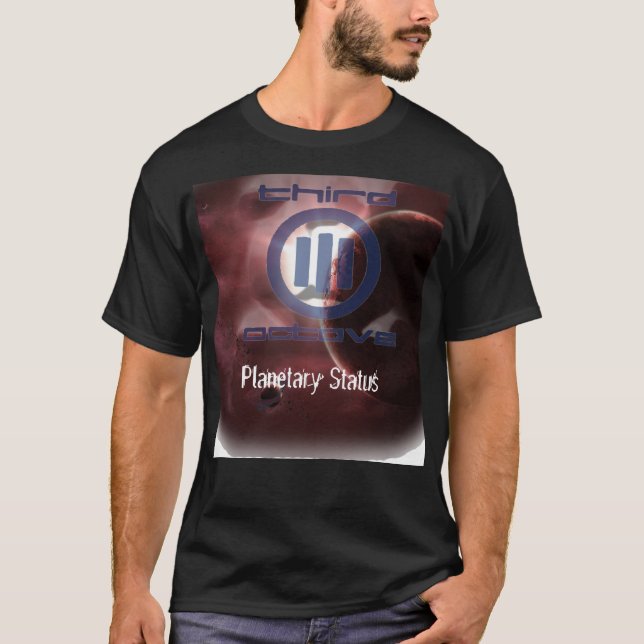 T-shirt pièce en t planétaire (Devant)