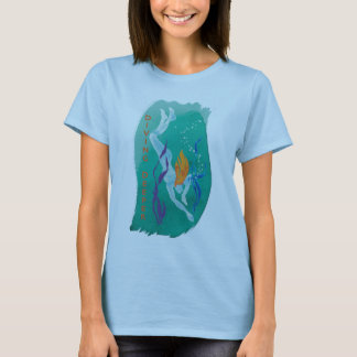 T-shirt Pièce en t plus profonde de plongée - femmes tout