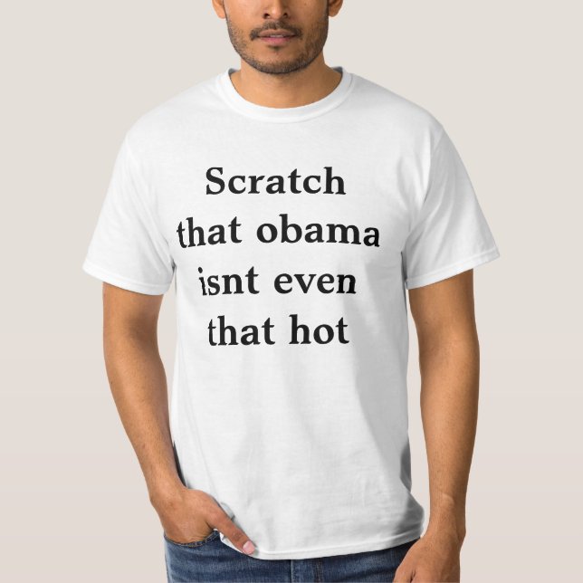 T-shirt pièce en t politique (Devant)