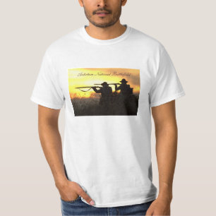 T-shirt Pièce en t pour le cuir épais de guerre civile -