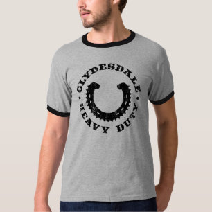 T-shirt Pièce en t "résistante" de logo de Clydesdale MT