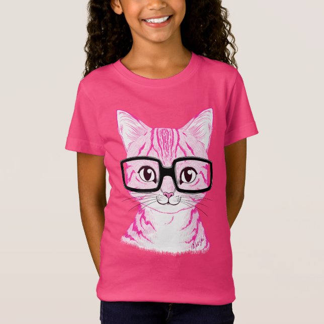T-Shirt Pièce en t ringarde de la ruche de chat de la (Devant)