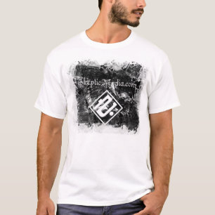 T-shirt Pièce en t royale sceptique