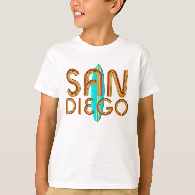 T-shirt PIÈCE EN T San Diego (Devant)