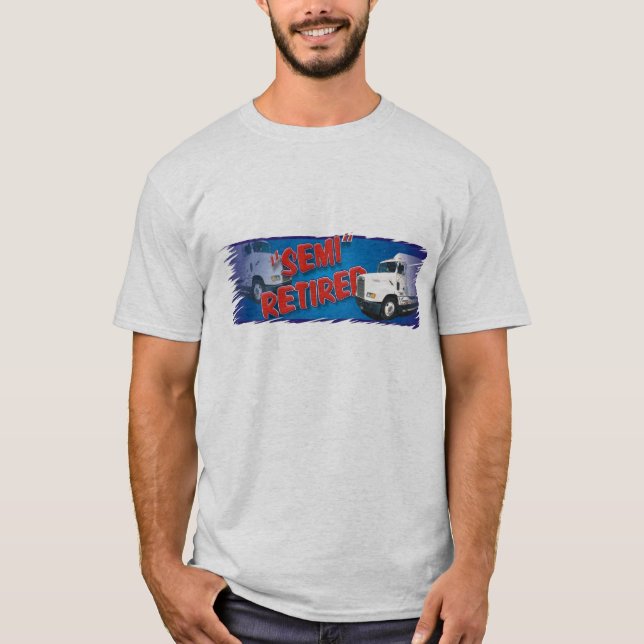 T-shirt pièce en t semi retirée (Devant)