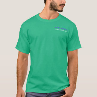 T-shirt Pièce en t simple de thérapeute de massage