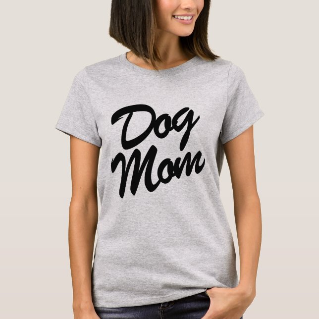 T-shirt Pièce en t Slouchy d'ami de maman de chien (Devant)