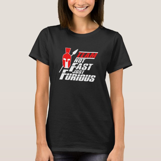 T-shirt Pièce en t spartiate de sprint - femmes (Devant)