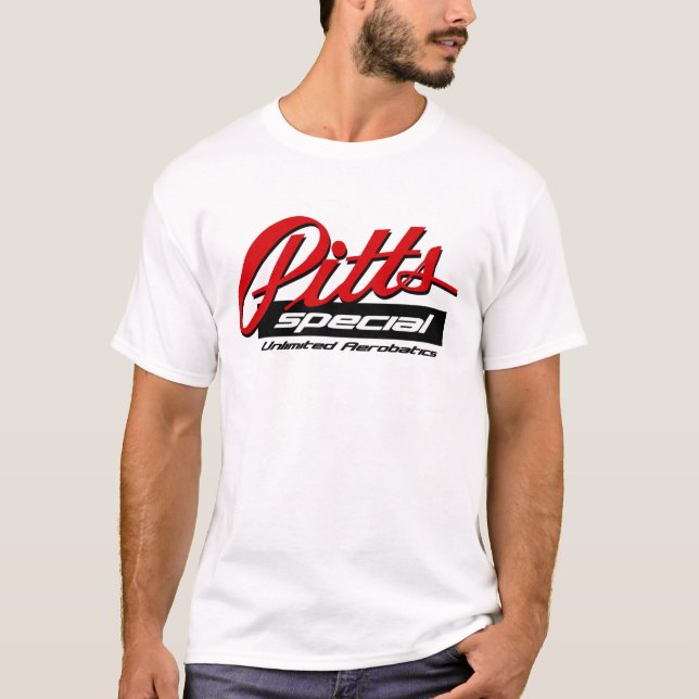 T-shirt Pièce en t spéciale de logo de Pitts (Devant)