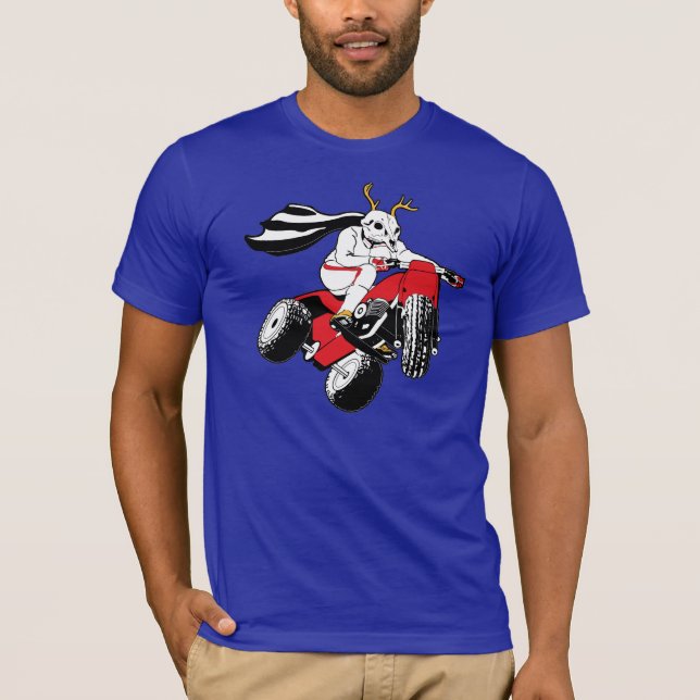 T-shirt Pièce en t superbe du cascade ATV (Devant)